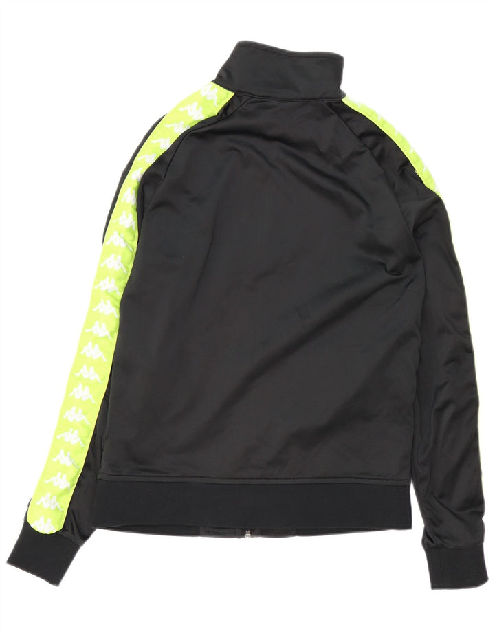 KAPPA Boys Graphic Puna trenirka 15-16 godina crna poliester u boji