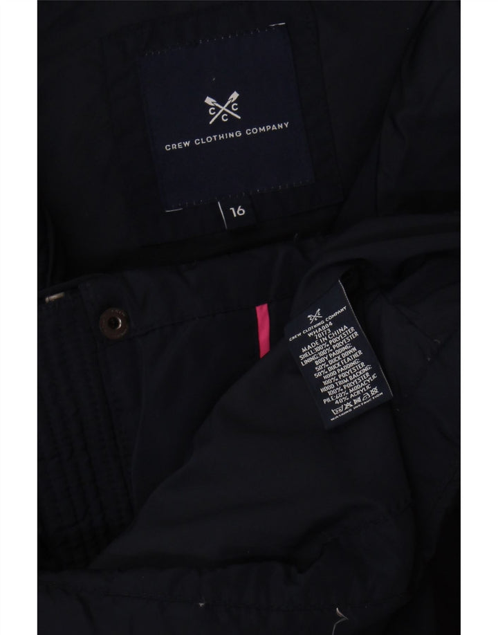 Crew Clothing Ženski obični prsluk UK 16 veliki tamnoplavi poliester