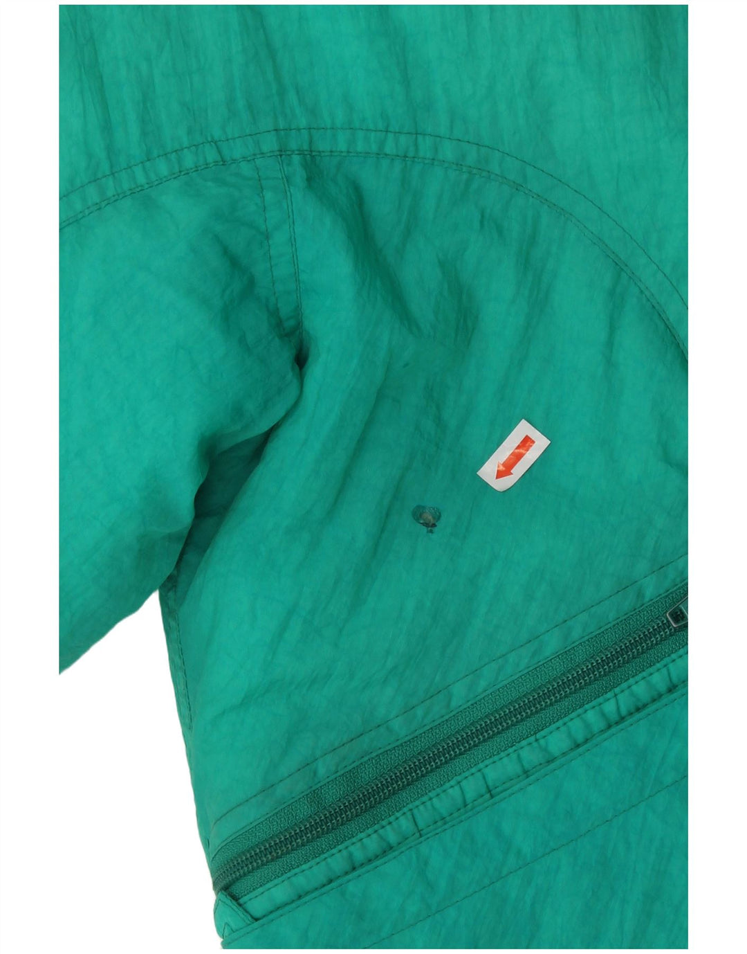 Belfe Girls Oversized Graphic Skijaška jakna 10-11 Years Green Poliamid 80s