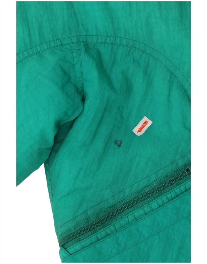 Belfe Girls Oversized Graphic Skijaška jakna 10-11 Years Green Poliamid 80s