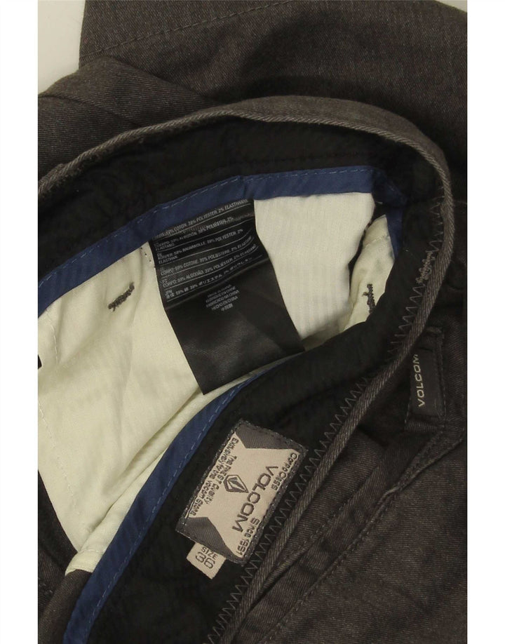 Volcom muške chino kratke hlače W36 veliki sivi pamuk