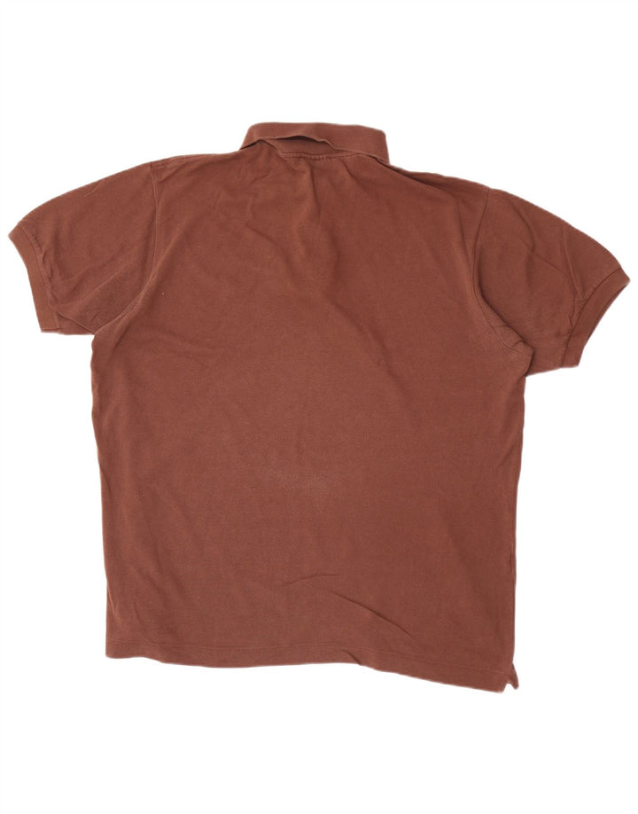 Lacoste muška polo majica veličine 5, veliki smeđi pamuk