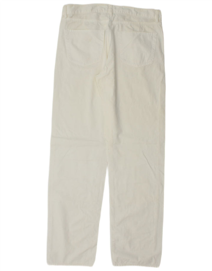 Muške ravne traperice Hugo Boss W36 L35 Bijele