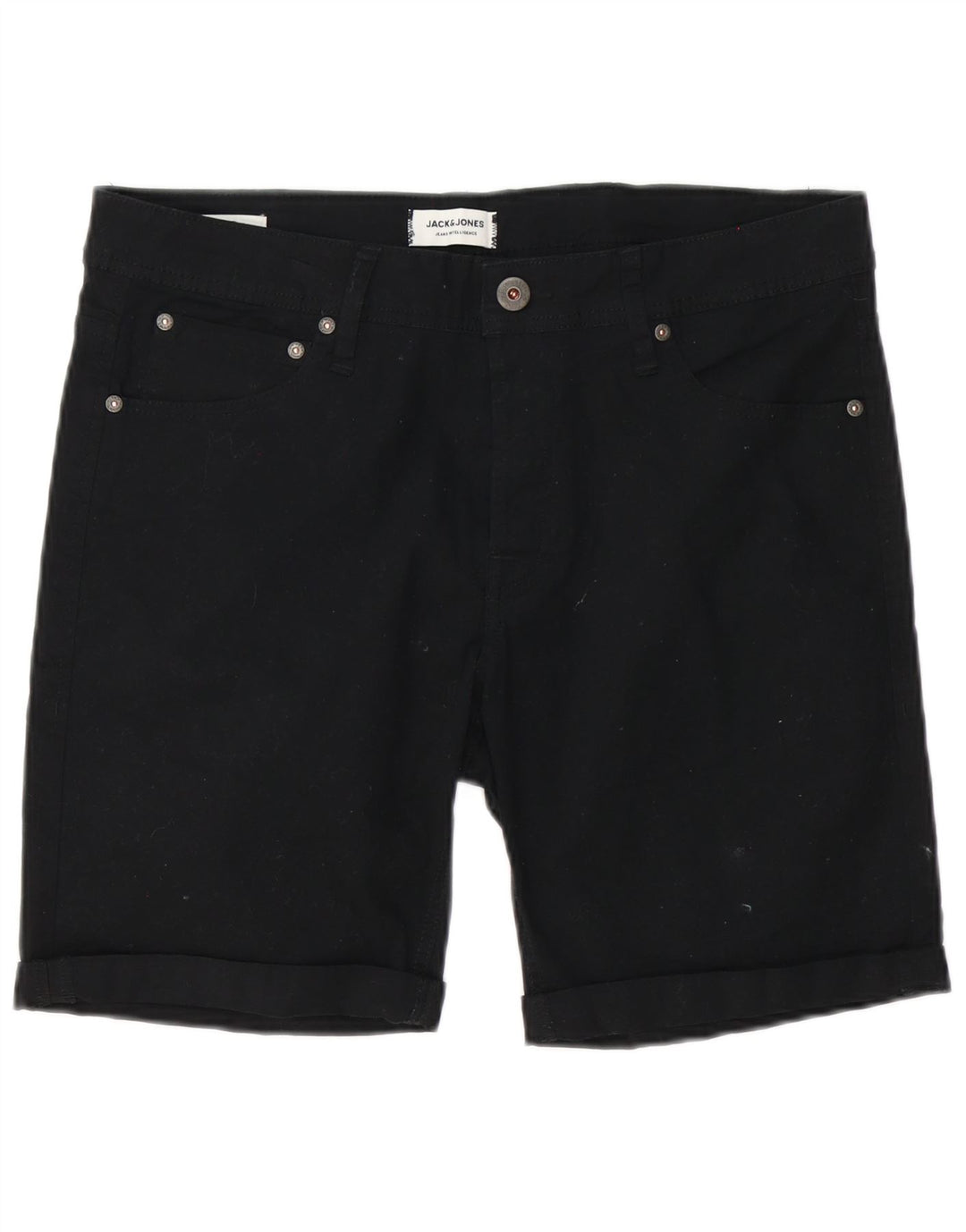 Jack & Jones muške ležerne kratke hlače srednje veličine W32 crni pamuk