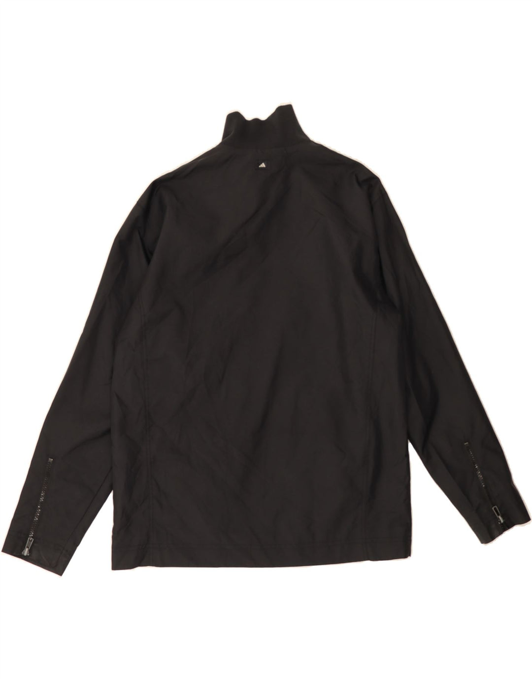 ADIDAS Womens Tracksuit Top Jacket UK 12 Medium Black Polyester Vintage Adidas and Second-Hand Adidas from Messina Hembry 