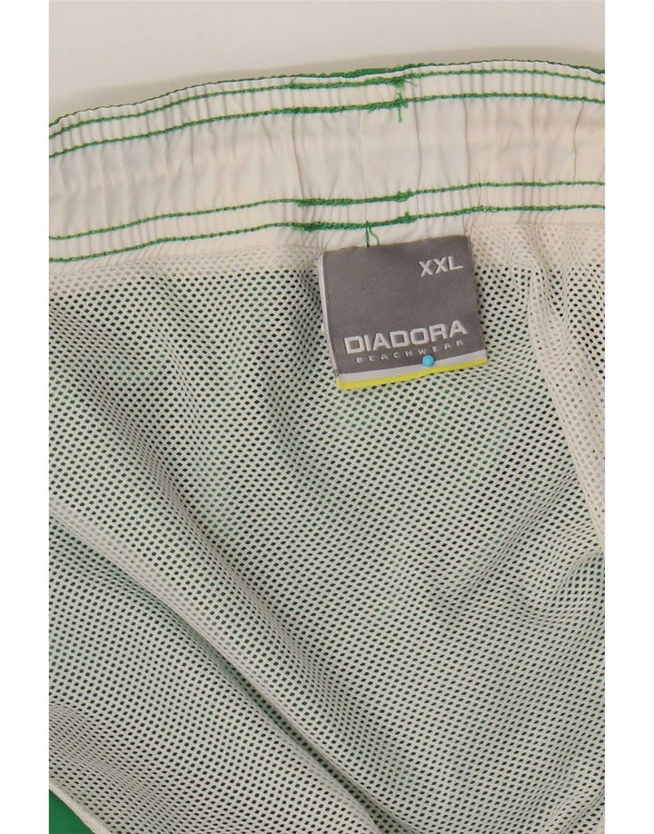 Diadora muške kratke hlače za kupanje 2XL zeleni poliester