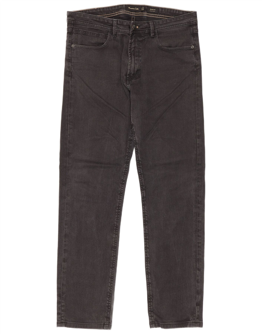 Massimo Dutti Muške uske traperice EU 42 Large W32 L30 Sivi pamuk