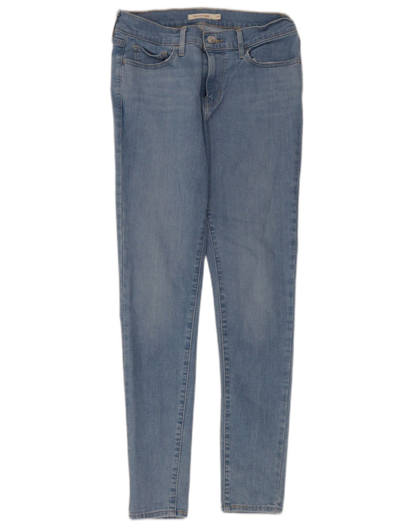 Levi's ženske 710 super uske traperice W29 L30 plavi pamuk