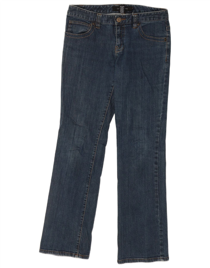 Ženske traperice Calvin Klein Bootcut US 6 srednje W30 L31 plavi pamuk