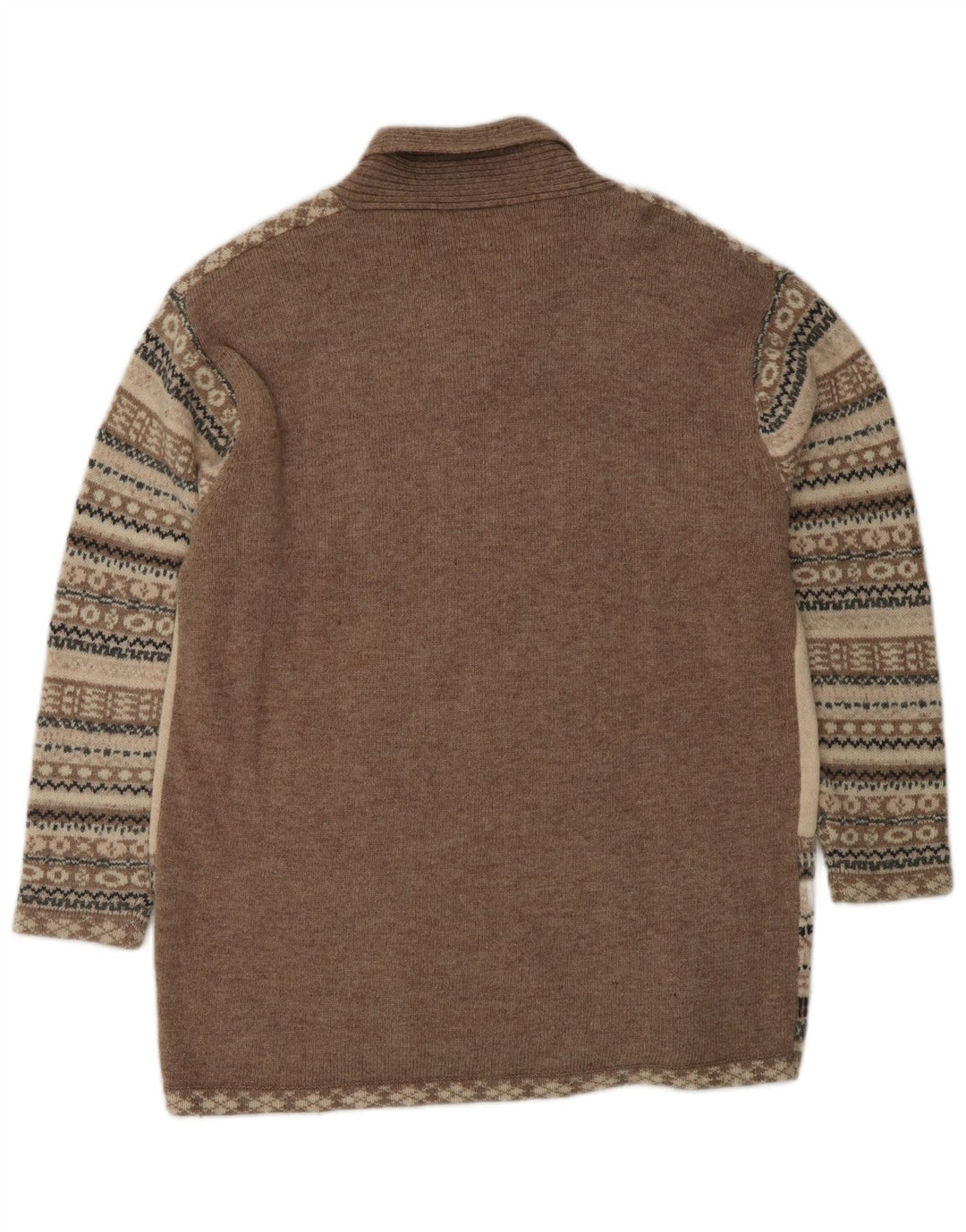 SURPRISE Ženski pulover sa šalom i izrezom IT 40/42 srednje bež boje