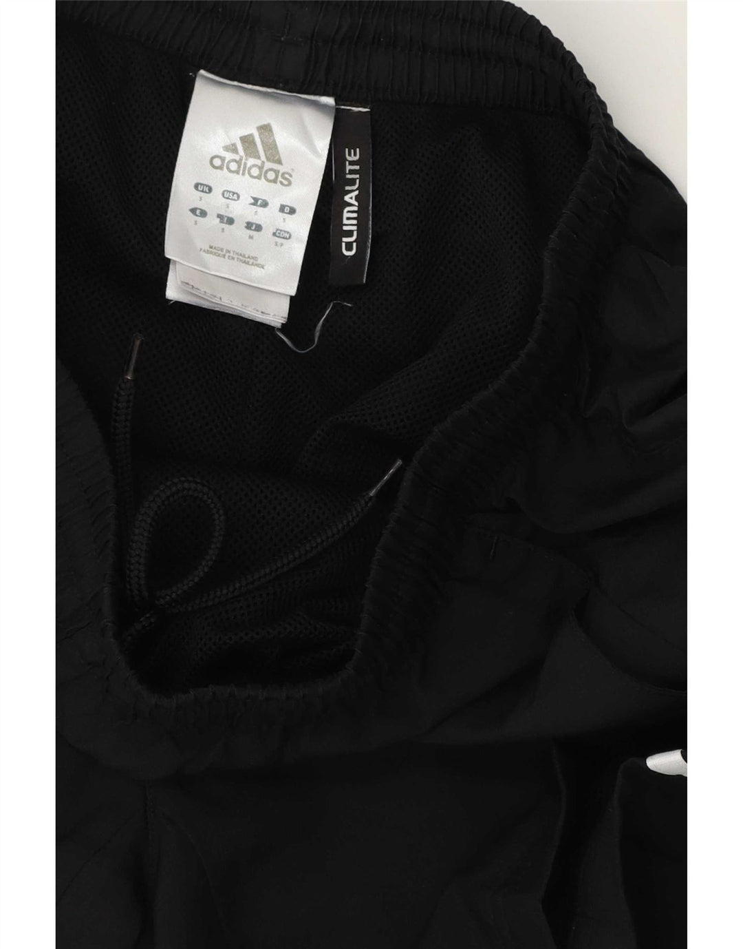 Adidas muške sportske kratke hlače Climalite male crne poliesterske boje