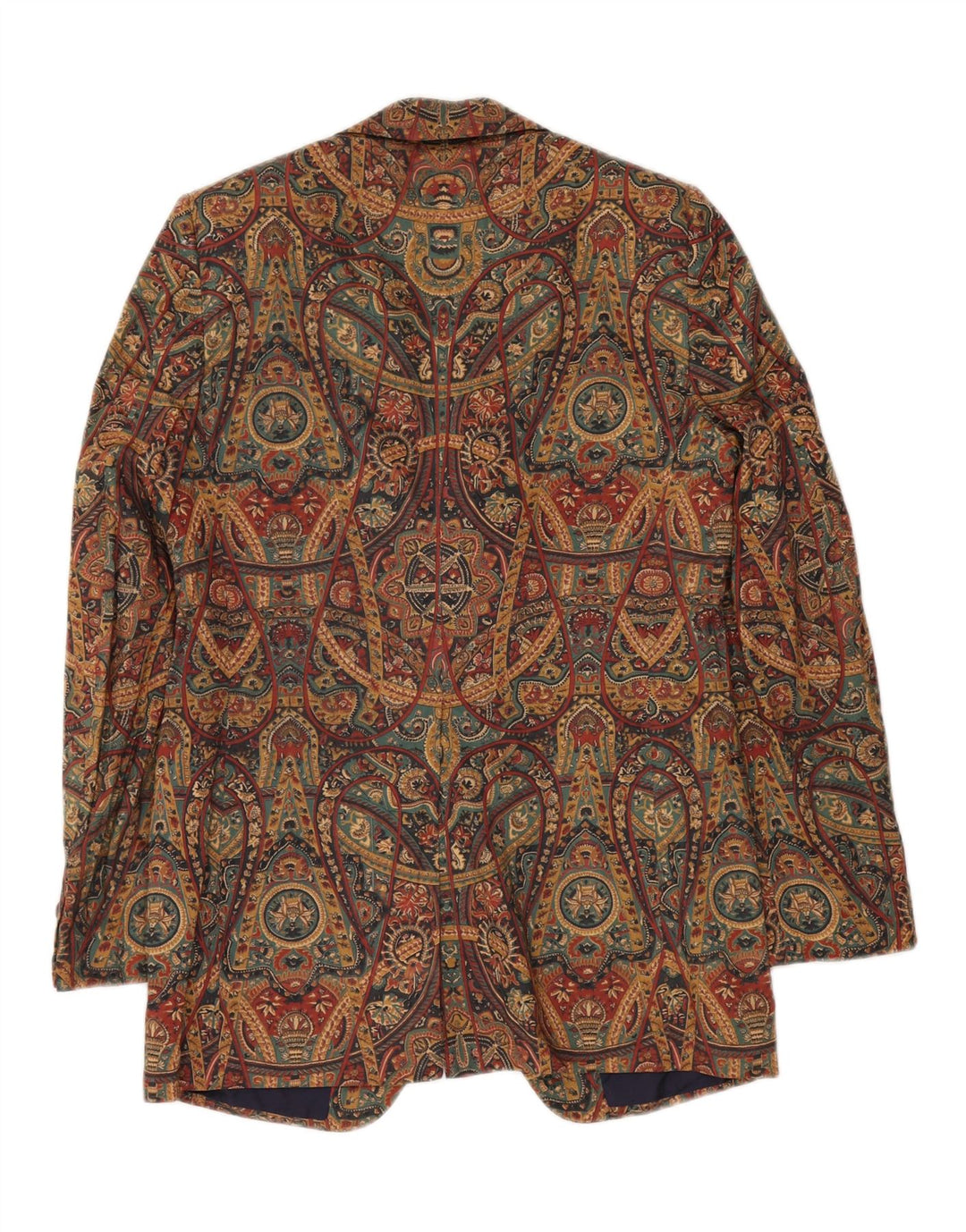VINTAGE Muška jakna sa 3 gumba UK 36 Mali raznobojni paisley