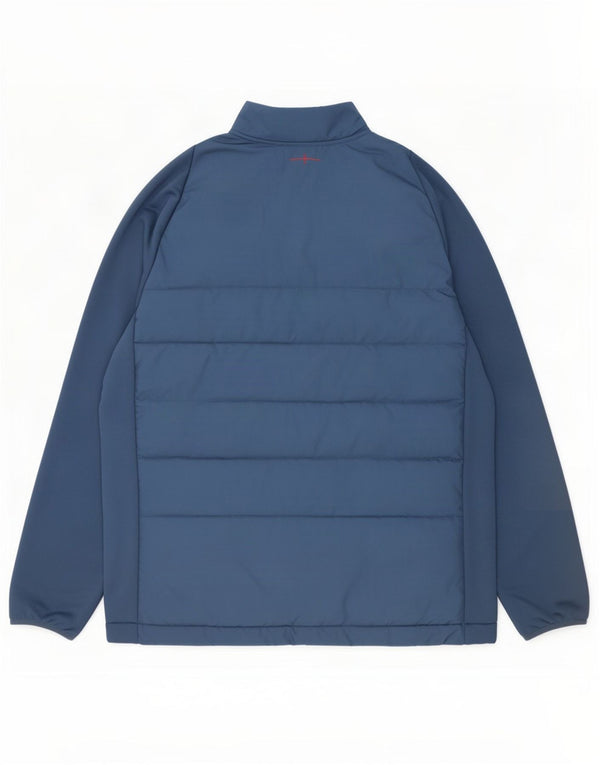 Umbro muška podstavljena jakna za ragbi u Engleskoj UK 44 2XL plavi poliester
