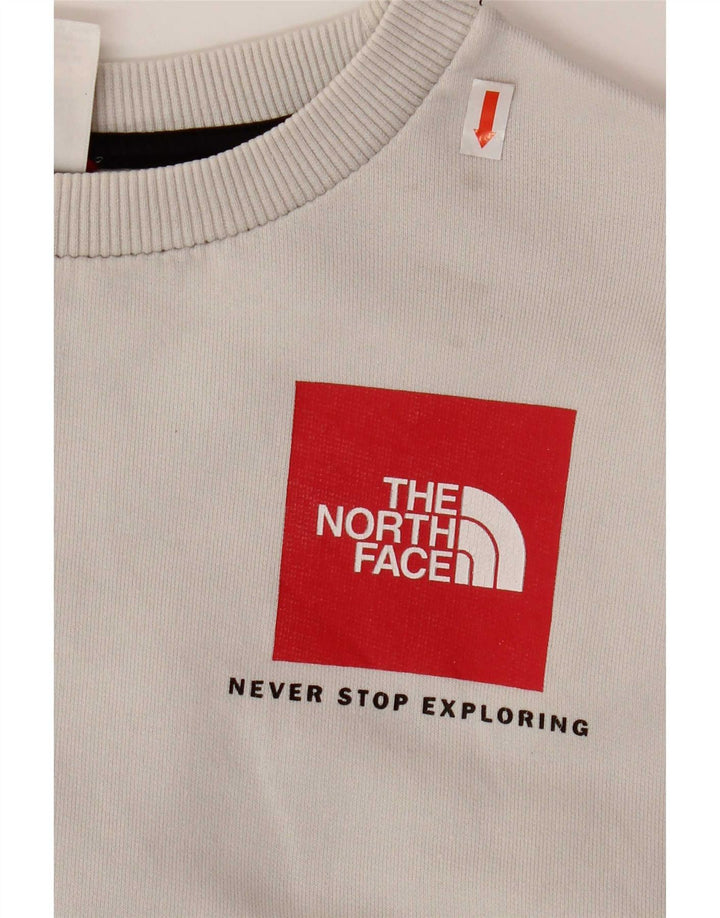 Mali sivi pamučni muški džemper The North Face