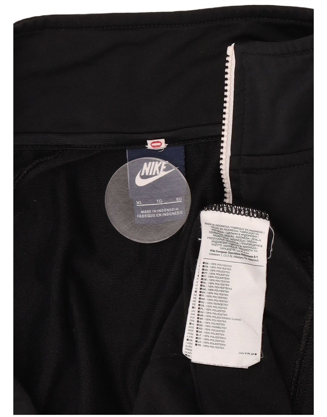 Nike muška trenirka gornja jakna XL crni poliester