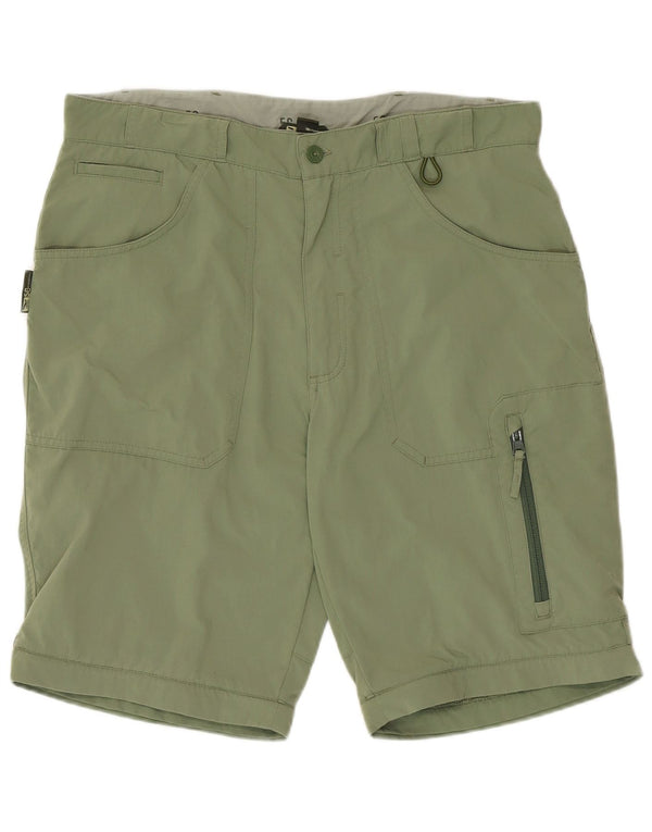 Vintage Mens Cargo Shorts Large W34 Green