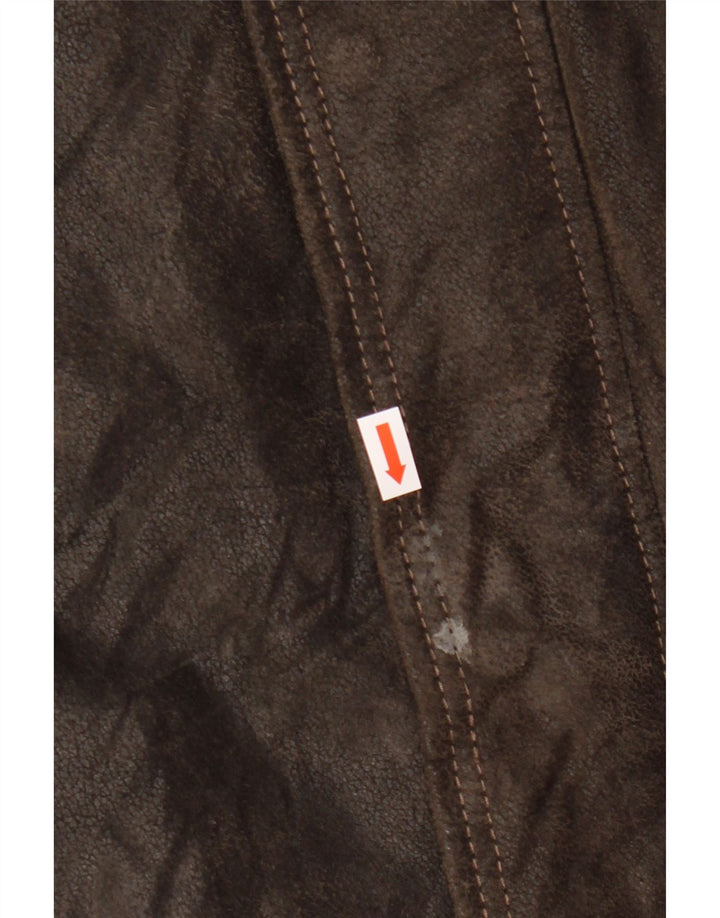 Blackthorn muška kožna jakna IT 48 Srednje smeđa koža