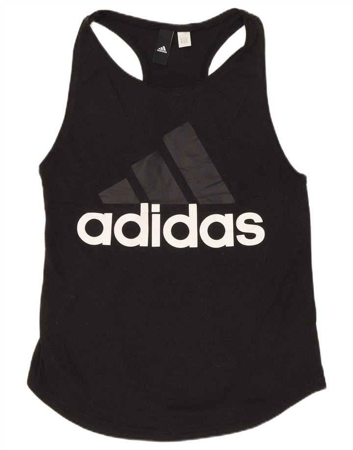 ADIDAS ženski gornji dio prsluka s grafičkim motivima UK 8, mali crni