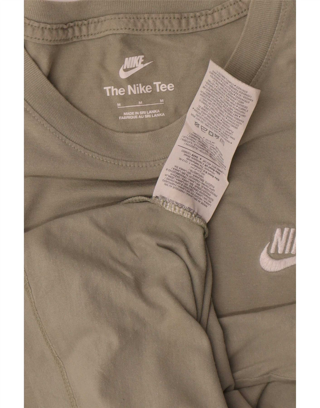 Nike muška majica kratkih rukava Srednje zeleni pamuk