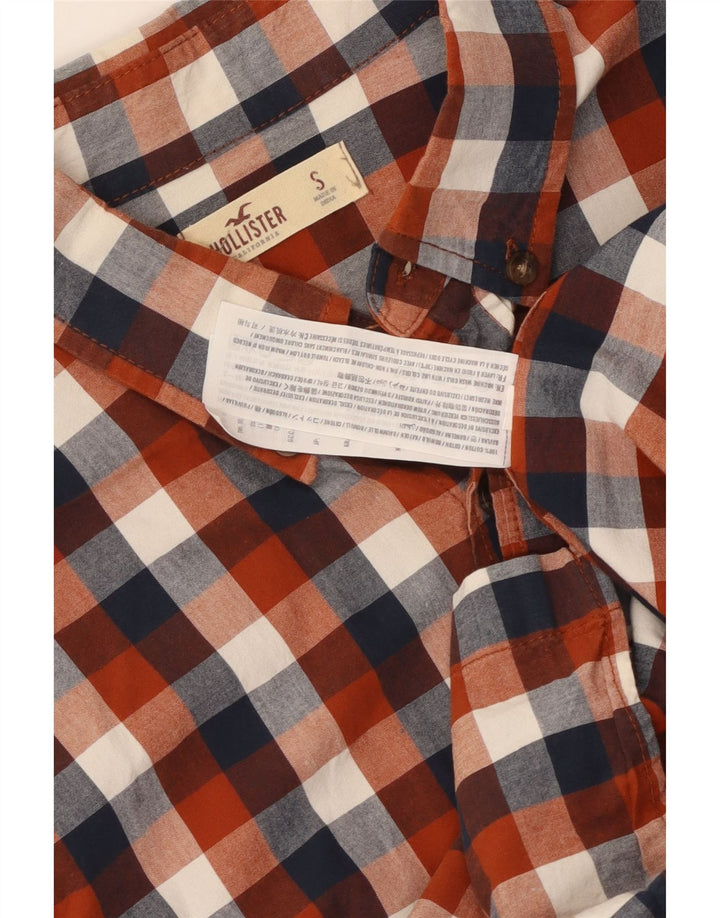 Hollister muška košulja, mali raznobojni karirani pamuk