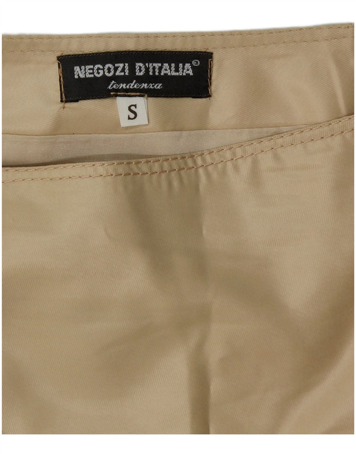Vintage ženska pencil suknja mala W28 bež