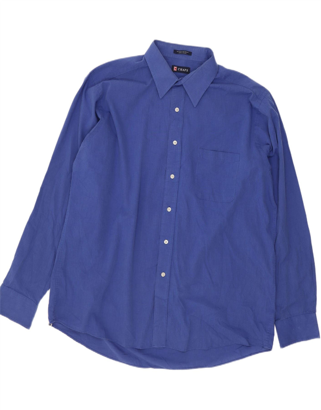 Muška košulja Chaps, veličina 17 1/2 XL, plavi pamuk