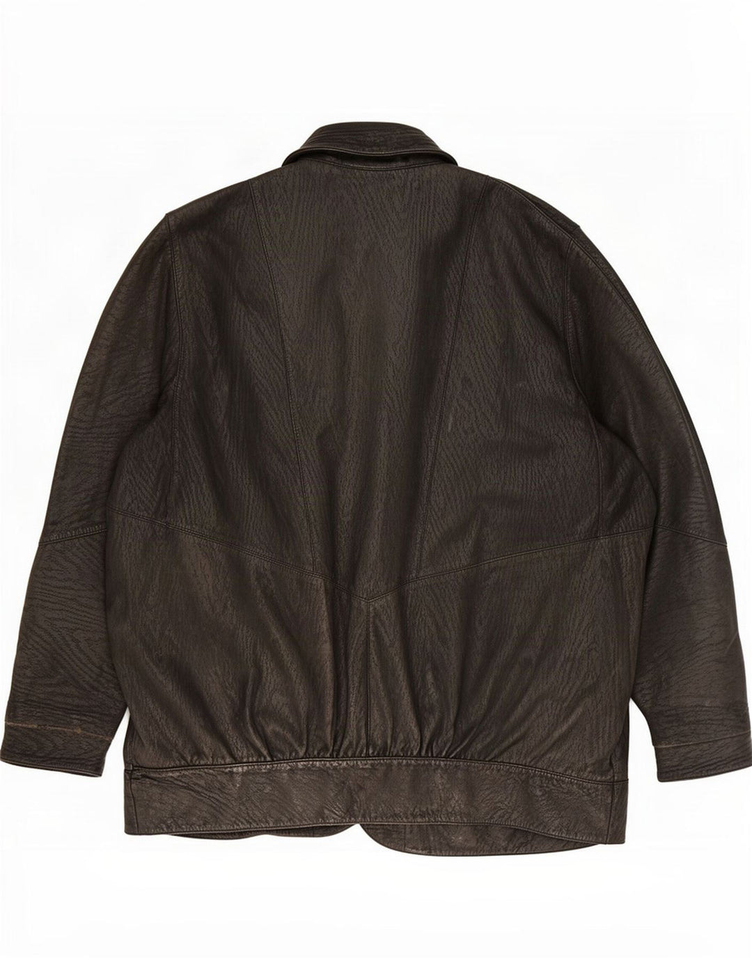 Vintage ženska kožna jakna UK 18 XL crna