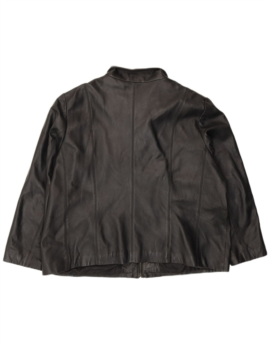 Colebrook ženska kožna jakna UK 22 3XL crna koža