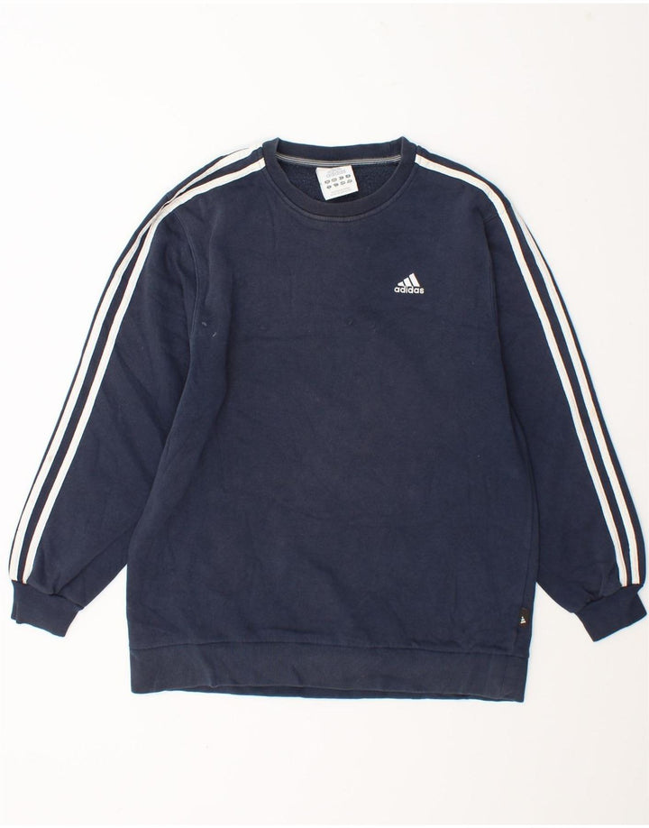 Adidas muški džemperi mali tamnoplavi pamuk