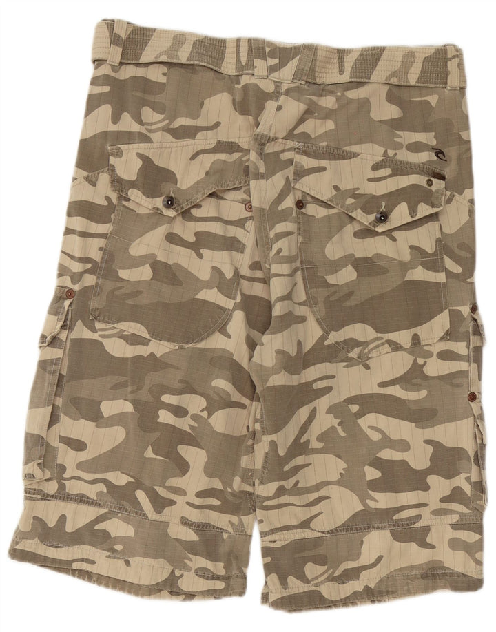 Rip Curl muške kargo kratke hlače W36 velike bež maskirne pamučne boje