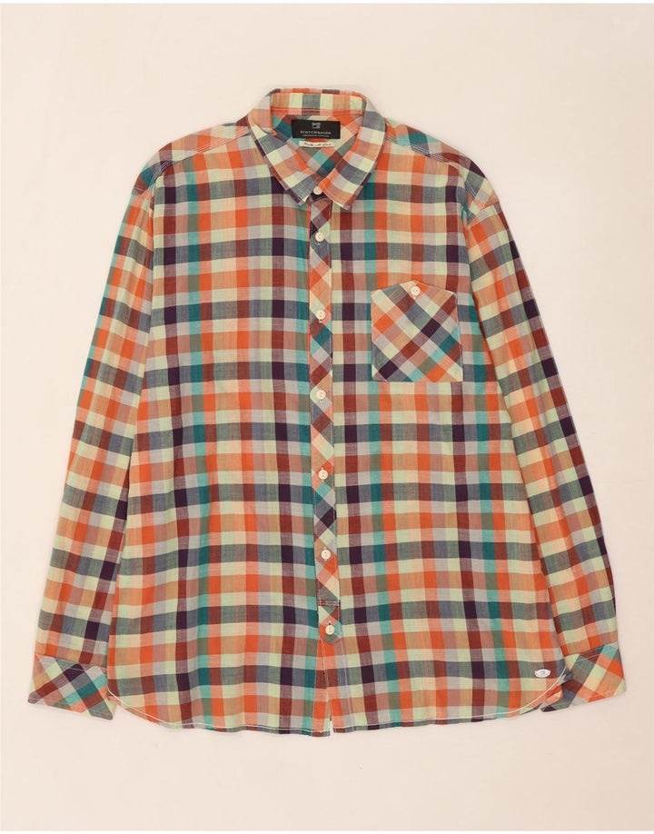Scotch & Soda muška košulja 2XL šareni karirani pamuk