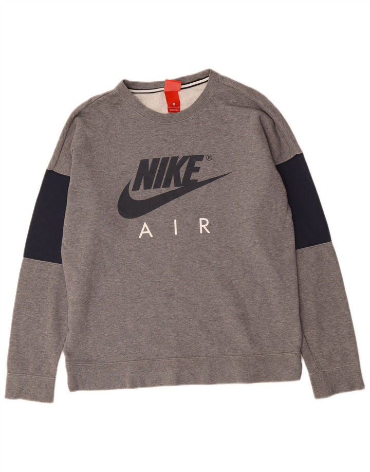 Nike muška trenirka s grafičkim motivima, srednje sivi, pamuk