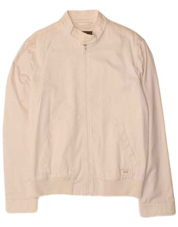 ICEBERG muška bomber jakna UK 44 2XL bijeli pamuk