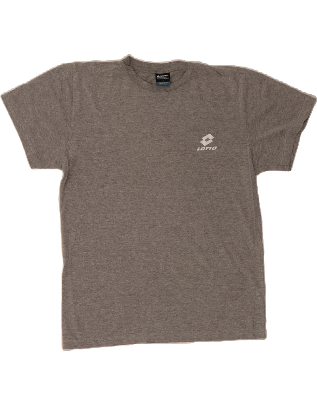 LOTTO Mens T-Shirt Top Small Grey Cotton Vintage Lotto and Second-Hand Lotto from Messina Hembry 