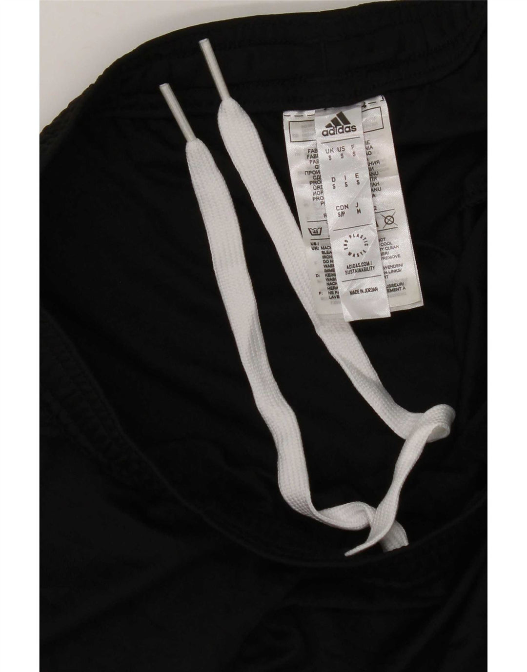 Male crne sportske kratke hlače Adidas Aeroready Graphic od poliestera