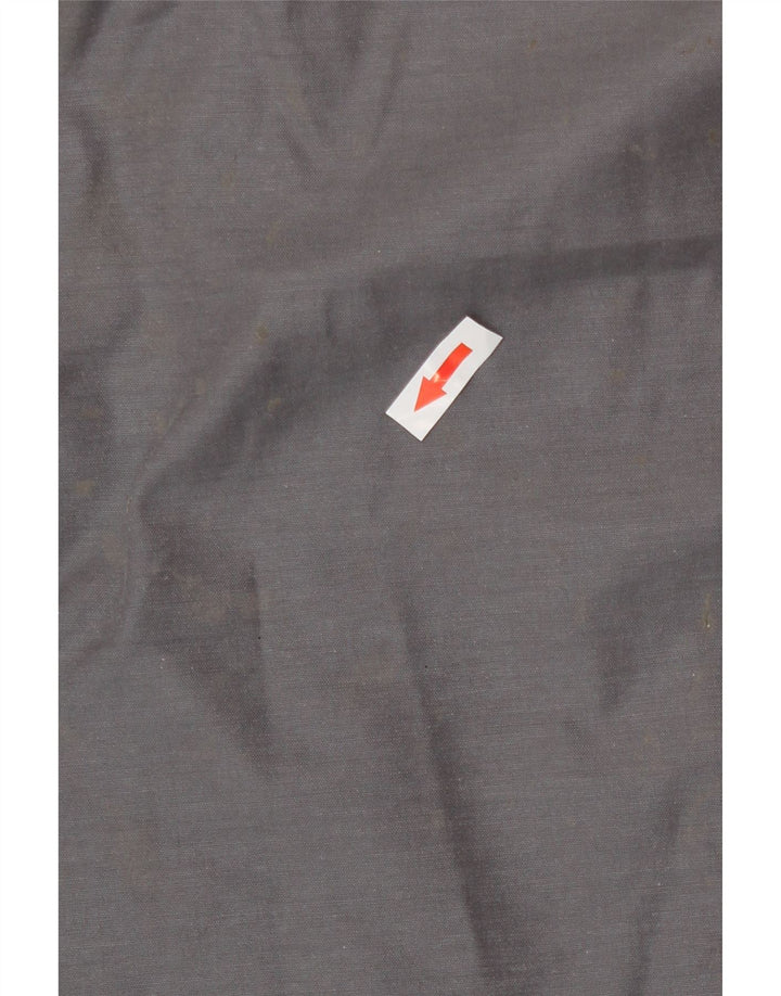 Vintage muška jakna vjetrovka UK 38 srednje sive pruge