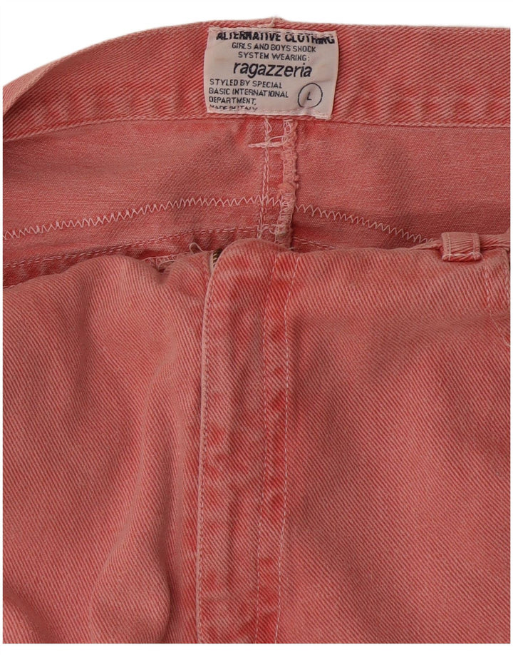 Vintage ženske sužene traperice Large W32 L29 Pink