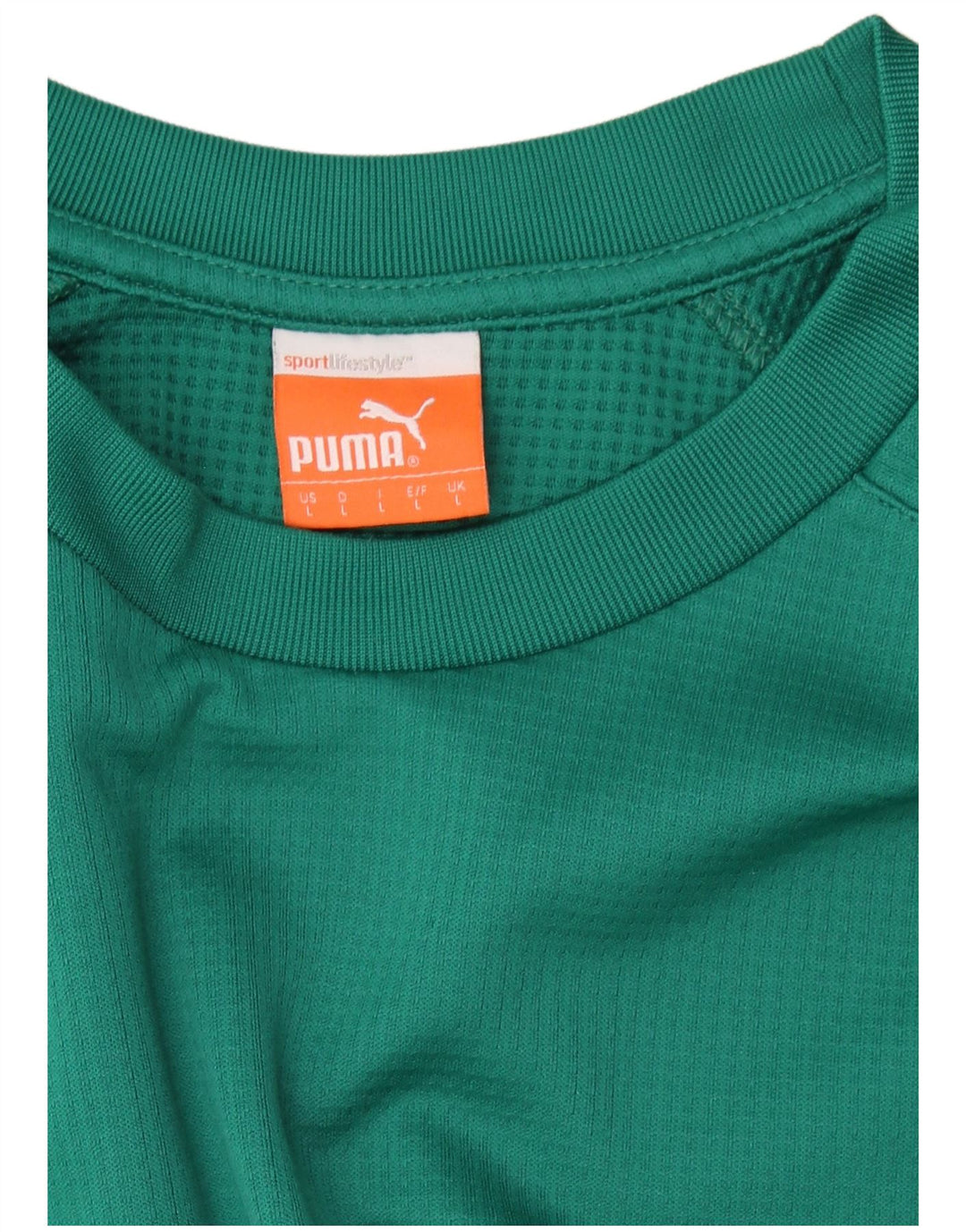 PUMA muška trenirka, veliki zeleni poliester u boji
