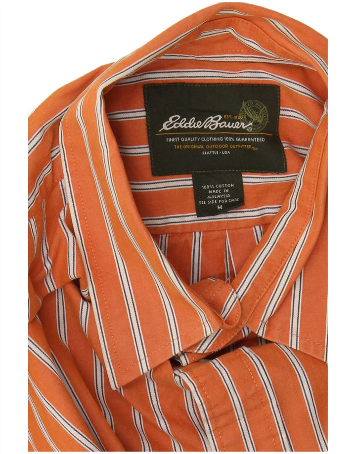 EDDIE BAUER Muška košulja srednje narančaste pamučne pruge