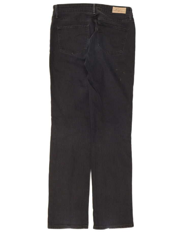 Levi's ženske ravne traperice W27 L32 crni pamuk