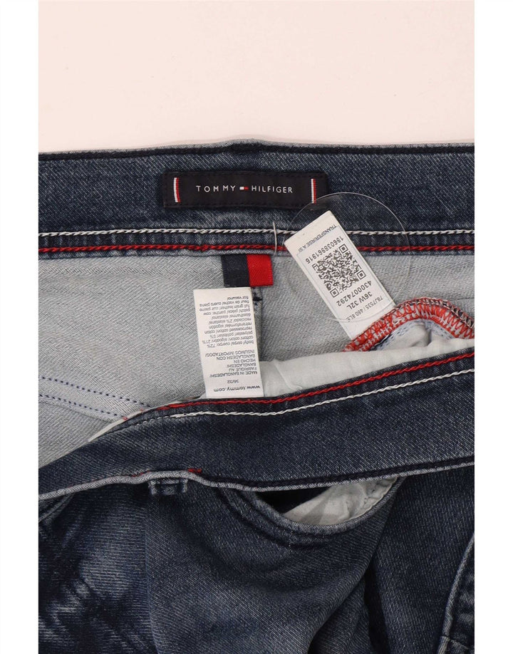 Tommy Hilfiger Muške uske traperice W36 L32 Plavi pamuk