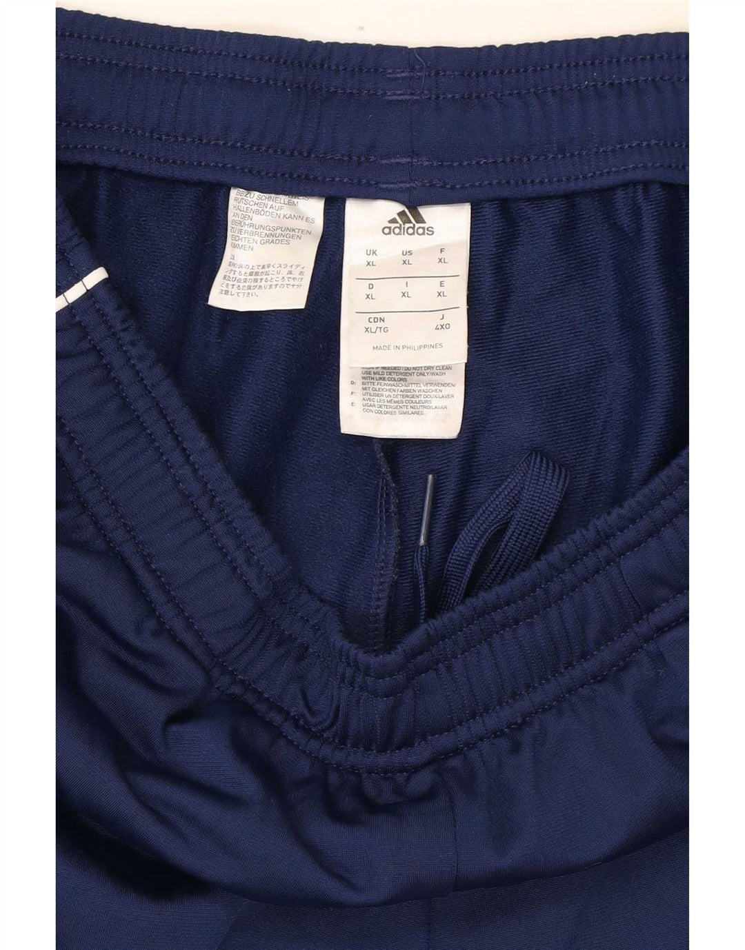 Adidas muške trenirke hlače Joggers XL tamnoplavi poliester