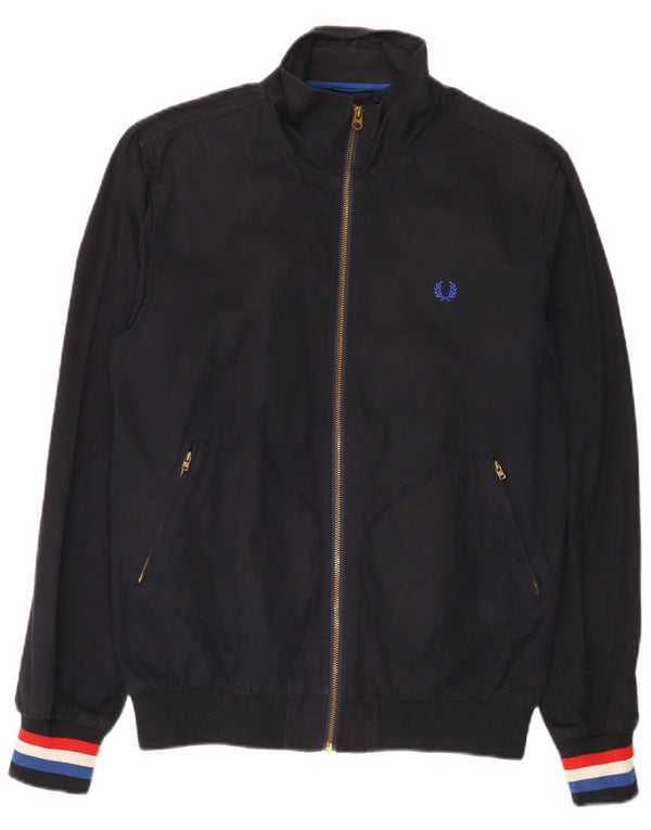 Fred Perry muška bomber jakna UK 38 srednje tamnoplavi pamuk