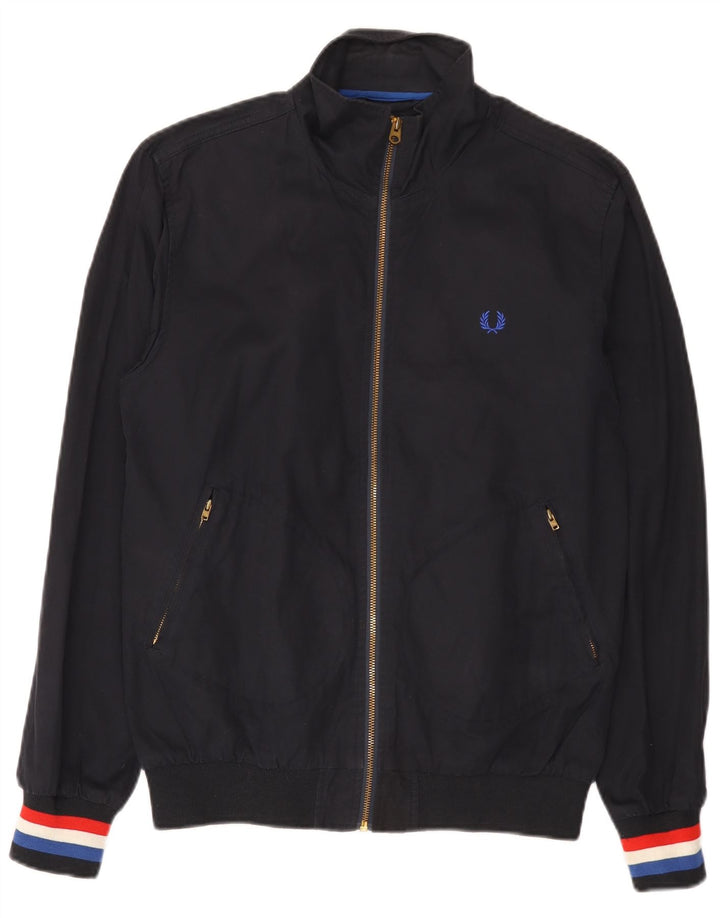 Fred Perry muška bomber jakna UK 38 srednje tamnoplavi pamuk