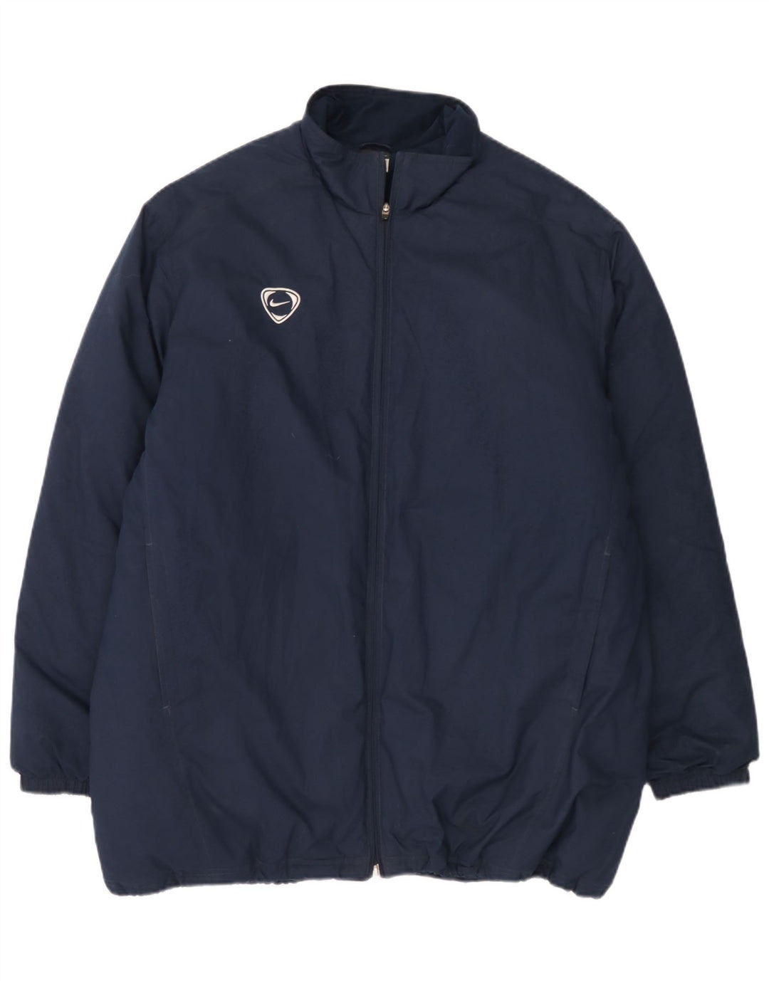 Nike muška jakna vjetrovka UK 45/47 XL tamnoplava poliester