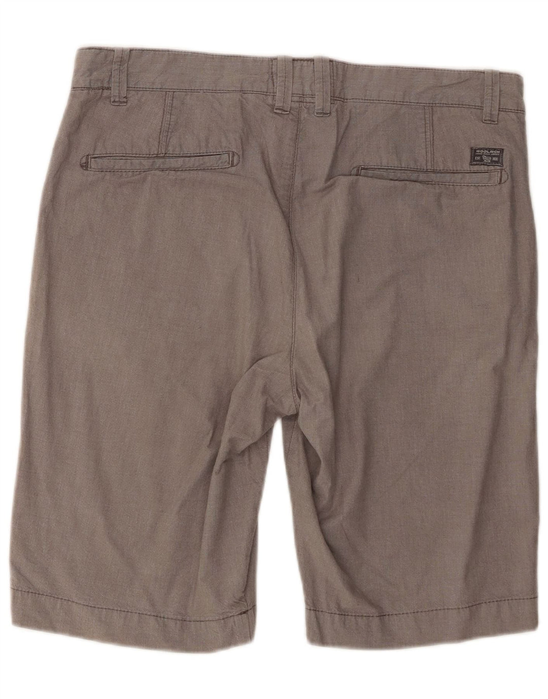 Woolrich Muške chino kratke hlače W36 Veliki sivi pamuk