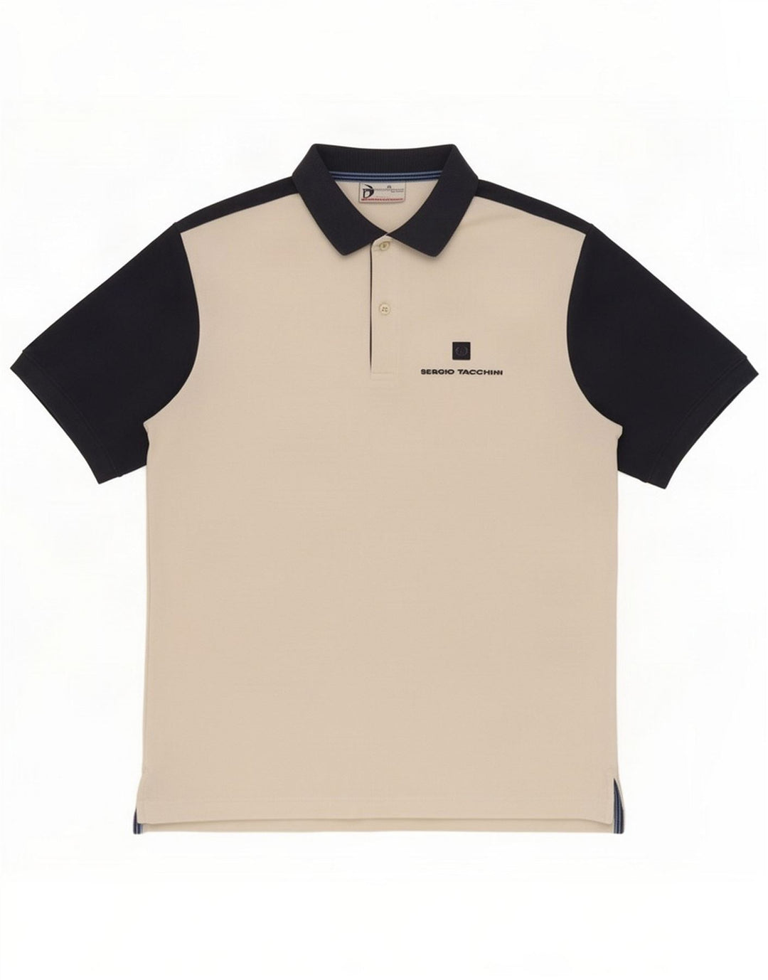 Sergio Tacchini muška polo majica Large White Colourblock