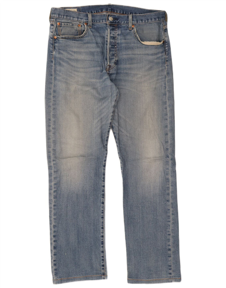 Levi's muške 501 ravne traperice W34 L34 plave