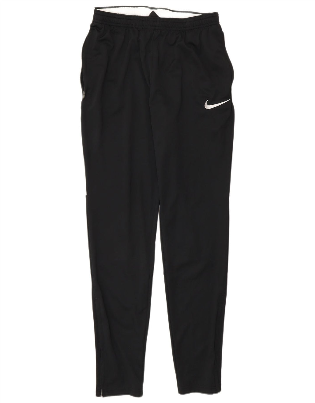 Nike muške Dri Fit hlače za trenirku male crne poliesterske boje