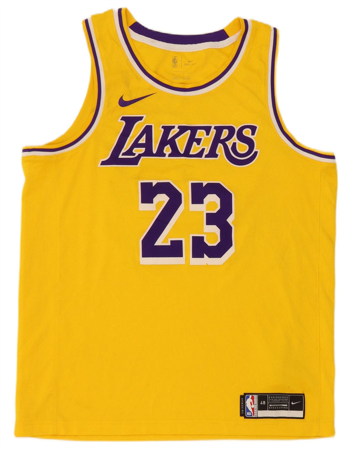 Veliki žuti poliesterski prsluk Nike Lakers Graphic